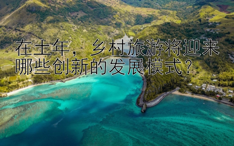 在土年，乡村旅游将迎来哪些创新的发展模式？